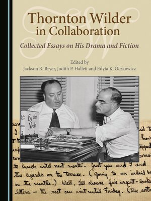 cover image of Thornton Wilder in Collaboration